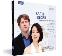 PianoDuo Takahashi|Lehmann - Bach-Reger Transcriptions for Piano Duet: Brandenburg Concertos Nos. 1-6 & Organ Works