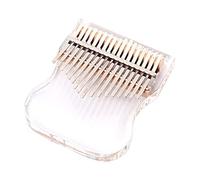 Pianoforte a 17 tasti, trasparente, con lettere, note, strumento musicale, idea regalo