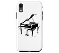 Pianoforte a coda da disegno Pianista da concerto Custodia per iPhone XR