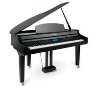 Pianoforte a Coda Digitale 88 Tasti Ruvidi 1200 Suoni USB MIDI Bluetooth Nero