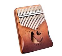 Pianoforte A Dita 17 Note Tavola Singola Per Principianti Kalimba Pianoforte A Pollice 17 Note Colore Mogano E Caffè