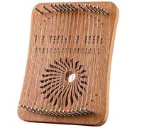 Pianoforte a pollice a 31 corde, Arpa a lira portatile con chiave for accordatura, corde extra e borsa di tela, strumento musicale in legno for professionisti (Color : Rosewood)