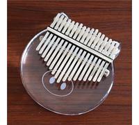 Pianoforte A Pollice Calibro Cromatico Professionale Trasparente 17 Tasti Simpatico Kalimba Bellissimo Strumento Musicale In Miniatura(Style 4)