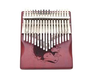 Pianoforte a pollice Kalimba 34 Note Palissandro Multicolor 2 Pz(Retro Peach Blossom Core 34 Notes)