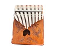 Pianoforte A Pollice Kalimba A 21 Tasti Accordatura Professionale Mini Marimba Portatile Per Principianti(21keys crane retro)
