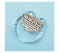 Pianoforte A Pollice Kalimba Acrilico A 17 Tasti Pianoforte A Dito Kalimba Trasparente Portatile Per Principianti portatili Kalimba Thumb piano (Color : 02)