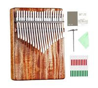 Pianoforte A Pollice Kalimba Professionale 17 Tasti Con Foro Sotto Palissandro In Legno Di Acacia Per Strumenti Musicali Per Principianti(Acacia)