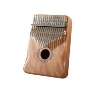 Pianoforte A Pollice Kalimba Strumento Kalimba Thumb Piano 17 Tasti Mogano Finger Piano Portable Finger Piano(Light Wood)