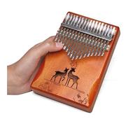Pianoforte A Pollice Kalimba Thumb Piano Kit 17 Tasti Con Sintonizzazione Manuale Calimba Pianoforte Da Dito Portatile(Style 7)