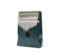 Pianoforte A Pollice Okoume Thumb Piano Da 17 Note Kalimba Round Hole Beginner Kalimba(Style 12)