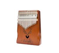 Pianoforte A Pollice Okoume Thumb Piano Da 17 Note Kalimba Round Hole Beginner Kalimba(Style 8)