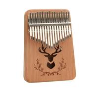 Pianoforte A Pollice Pianoforte Per Pollice Kalimba Pianoforte Per Dita Per Principianti Strumento Portatile Per Pianoforte A Dito Con Nucleo Di Fiori Di Pesco A 17 Toni(Wood)