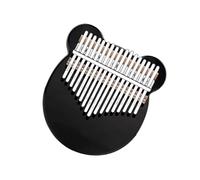 Pianoforte A Pollice Standard C Tune Nero Trasparente Acrilico Kalimba A 17 Tasti Con Pickup portatili Kalimba Thumb piano