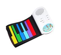 Pianoforte Arrotolato A Mano Strumento Per Pianoforte Elettronico Portatile Arrotolato A Mano A Colori A 49 Tasti Adatto Agli Studenti Portatile Pianoforte Elettronico (Color : C)