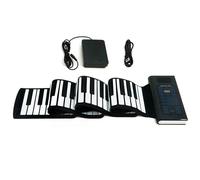 Pianoforte Avvolgibile A 88 Tasti Tastiera Per Pianoforte Portatile Pieghevole Digitale Multifunzione Con Display A LED Portatile Pianoforte Elettronico