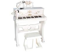 Bontempi- Pianoforte, Colore Bianco, 10 8000 - NUOVO