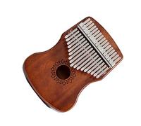 Pianoforte Da Dito Kalimba A 17 Tasti Per Principianti, In Legno Massello Di Mogano, Con Martello Per Accordatura Kalimba Strumento Musicale (Color : 02)