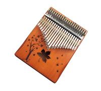 Pianoforte Da Dito Portatile In Legno Massello Kalimba A 21 Tasti Standard Kalimba Strumento Musicale