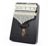 Pianoforte da pollice a 17 note, strumento Kalimba, pianoforte a dito a mano pianoforte portatile (stile 3)