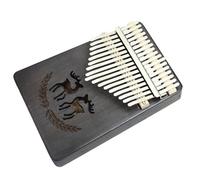 Pianoforte Da Pollice Kalimba Nero A 17 Tasti Pianoforte Da Dito Per Principianti In Legno Di Mogano Con Kit Di Accessori Kalimba Strumento Musicale (Color : 07)