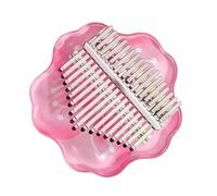 Pianoforte Da Pollice Portatile Kalimba In Acrilico 17/21 Tasti Pianoforte Da Dito Professionale Per Principianti Adulti Rosa portatili Kalimba Thumb piano (Color : 17 Keys)