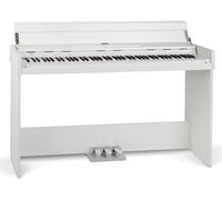 Pianoforte Digitale 88 Tasti Dinamici 128 Voci USB Split e Dual Pedale Bianco
