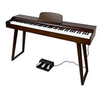 Pianoforte digitale a 88 tasti, pianoforte elettrico leggero e portatile, con tastiera touch con a grandezza naturale per sostenere il pedale e semplicemente,per principianti