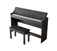 Pianoforte digitale domestico Pianoforte elettrico con azione a martello ponderata a 88 tasti Pianoforte con copertura, tre pedali, panca, connessione MIDI USB for adolescenti adulti Principianti prof