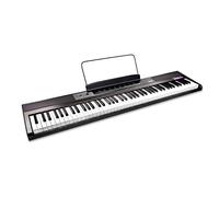 Rockjam 88 Key Digital Piano Keyboard Pianoforte Con Tasti Semi-Ponderati A Grandezza Naturale, Nero