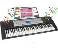 Pianoforte Digitale, tastiera con funzione di registrazione e programmazione E piano, Pianoforte Digitale 61 Tasti per Principianti e Professionisti, Tastiera Elettronica con altoparlanti