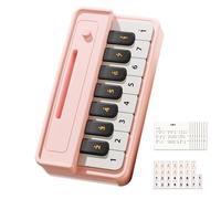 pianoforte, educazione precoce portatile sensoriale, tastiera elettronica come giocattolo musicale, per bambini, ragazze, casa, in viaggio, sia all'interno che