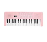 Pianoforte Elettrico A 37 Tasti, Pianoforte Elettronico Digitale Strumento Musicale Educativo Con Microfono, 200 Toni 200 Ritmi 35 Demo Insegnamento Tastiera Piano Per (Roseo)