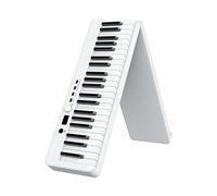 Pianoforte Elettronico A Martello Per Adulti A 88 Tasti Per Uso Domestico Per Esame Di Grado Per Adulti Portatile Intelligente Per Studenti Digitali (Color : White)