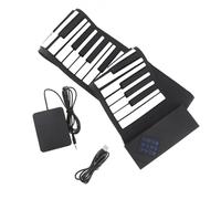 Pianoforte Elettronico Arrotolato A Mano Tastiera Musicale Portatile Per Studenti Con Tastiera Ispessita A 88 Tasti Portatile Pianoforte Elettronico