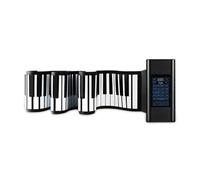 Pianoforte Elettronico Digitale Roll Up 88 Tasti Carica USB Tastiera Portatile In ABS Morbido Silicone Flessibile Corno E Peda