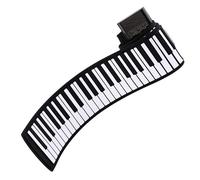 Pianoforte Elettronico Multifunzionale A 61 Tasti In Silicone Arrotolato A Mano Con Altoparlante E Microfono Integrati Pianoforte Elettronico per Principianti