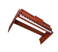 Pianoforte Elettronico Per Adulti A 88 Tasti Per Uso Domestico Per L'esame Di Grado Adulto Piano Elettrico Portatile Per Studenti Digitali (Color : Brown)