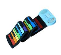 Pianoforte Elettronico Pianoforte Arrotolato A Mano Strumento Per Pianoforte Elettronico Portatile Arrotolato A Mano A Colori A 49 Tasti Adatto Agli Studenti (Color : A)