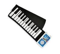 Pianoforte Elettronico Pianoforte elettronico portatile con altoparlante incorporato a 49 tasti, arrotolato a mano, con 8 toni e 6 brani dimostrativi