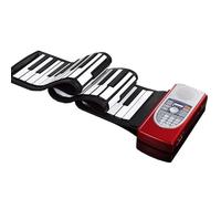 Pianoforte Elettronico Pieghevole Per Studenti Tastiera Elettronica Multifunzione Portatile A 61 Tasti Arrotolata A Mano Portatile Pianoforte Elettronico