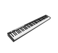 Pianoforte Elettronico Pieghevole Portatile Pianoforte Elettronico A 88 Tasti Pianoforte Elettronico Arrotolato A Mano (Color : Bk)