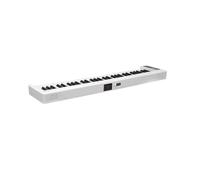 Pianoforte Elettronico Professionale Pianoforte Digitale Pieghevole Elettronico Professionale A 61 O 88 Tasti Ricaricabile Per Principianti Adulti(61 Keys White)