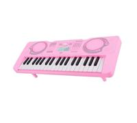 Pianoforte Elettronico Professionale Tastiera Digitale A 37 Tasti Pianoforte Elettrico Portatile Strumento Musicale Per Principianti Facile Da Suonare(Pink)