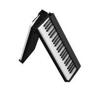 Pianoforte Elettronico Professionale Tastiera Per Pianoforte Elettrico Professionale A 88 Tasti Pieghevole Adatta A Principianti E Adulti(Black)