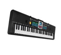 Pianoforte Elettronico Strumento A Tastiera Elettronica Multifunzione Per Musica Digitale A 61 Tasti Con Microfono