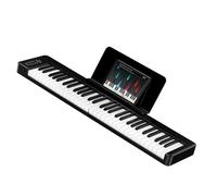 Pianoforte Elettronico Tastiera Per Pianoforte Digitale Pieghevole A 61 Tasti, Pianoforte Elettronico Portatile, Doppi Altoparlanti Incorporati