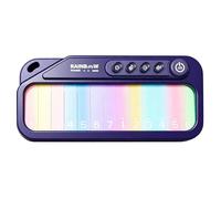 Pianoforte Giocattolo - Mini Tastiera Portatile Didattica con Tasti Luminosi - Pianoforte Giocattolo per Bambini | Ideale Per Feste, Compleanni, Vacanze E Viaggi, Bambine E Bambini Di Età 3-6 Anni