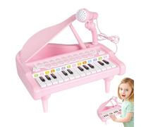 Pianoforte Giocattolo per Bambini | Strumento Musicale Educativo Compatto Con Microfono - Tastiera di Pianoforte per Bambini con Microfono - per il Compleanno il Natale e Capodanno la Scuola Matern