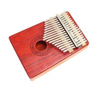 Pianoforte Kalimba Portatile A 17 Toni In Palissandro Rosso Portatile Per Strumenti A Tastiera Per Pianoforte Con Dita Per Principianti Kalimba Strumento Musicale (Color : 05)