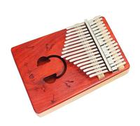 Pianoforte Kalimba Portatile A 17 Toni In Palissandro Rosso Portatile Per Strumenti A Tastiera Per Pianoforte Con Dita Per Principianti Kalimba Strumento Musicale (Color : 03)